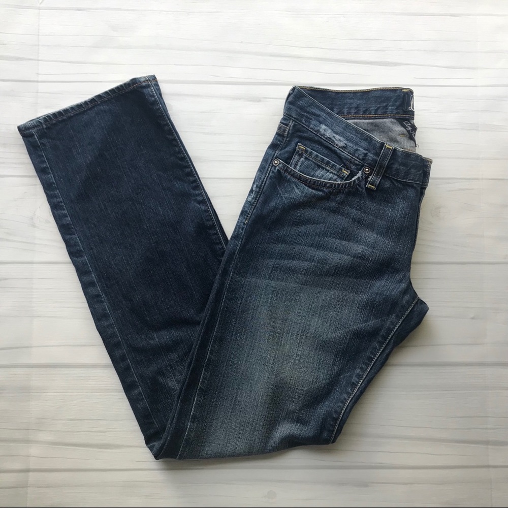 Lucky Brand Boot Cut Jeans Distressed size 2